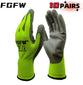 10 Pairs PU Coated Work Gloves