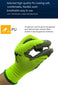 10 Pairs PU Coated Work Gloves