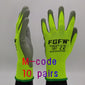 10 Pairs PU Coated Work Gloves