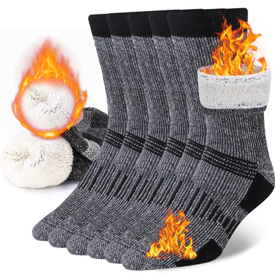 3 Pairs Men Women Merino Wool  Socks