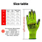 10 Pairs PU Coated Work Gloves