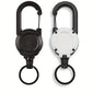 1/2/4pcs Extendable Retractable Keychain