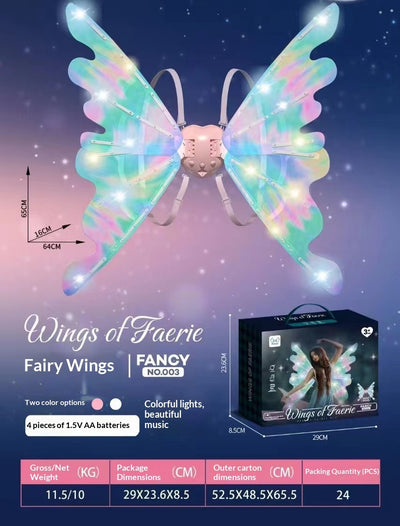Children's Electric Luminous Butterfly Wings